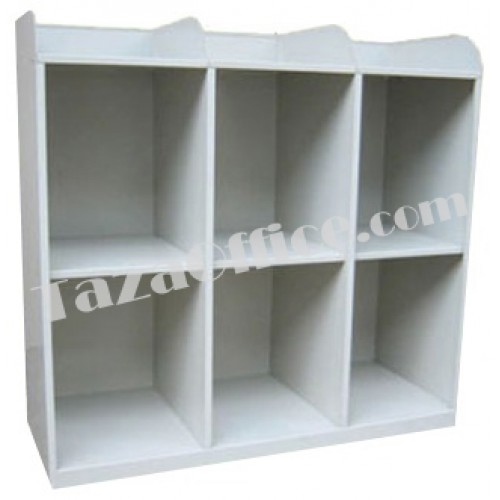 6 Pigeon Hole Steel Cabinet